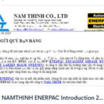 Nam Thịnh cập nhật danh mục sản phẩm Enerpac 2024